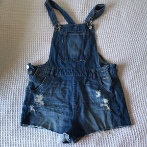 H&M overall shorts